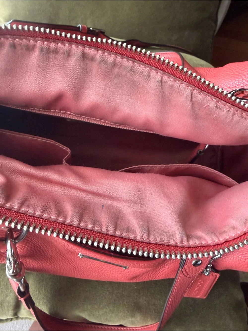 Coach shoulder satchel
